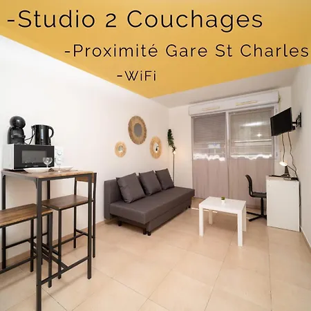 Apartamento Tout Equipe A 6 Minutes De La Gare St Charles Marsella