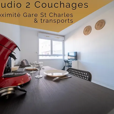 Tout Equipe A 6 Minutes De La Gare St Charles Apartamento Marsella