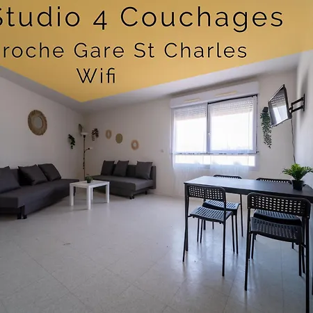 Apartamento Tout Equipe A 6 Minutes De La Gare St Charles